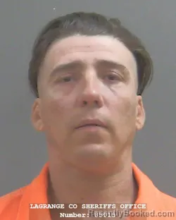 Mugshot of JOSEPH LEE FARLEY booked in Lagrange County, Indiana on July 31, 2026