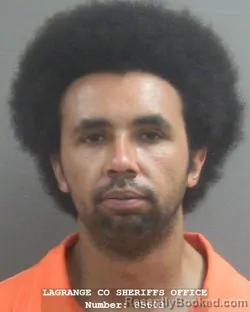 Mugshot of LEMUEL JAMAL EDWARDS booked in Lagrange County, Indiana on May 8, 2026