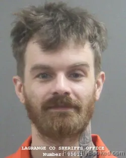 Mugshot of BRANDON LEE WILHELM booked in Lagrange County, Indiana on May 22, 2026