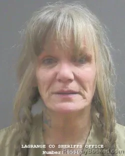 Mugshot of Shannon Jean Mcduffie booked in Lagrange County, Indiana on October 23, 2026