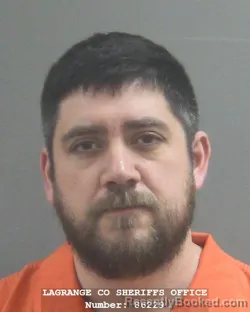 Mugshot of RICARDO LUIS RUIZ CABRAL booked in Lagrange County, Indiana on May 5, 2026