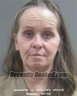 Booking photo from Lagrange County, Indiana