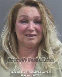 Booking photo from Lagrange County, Indiana