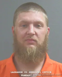 Mugshot of Jonathon Lee Taylor booked in Lagrange County, Indiana on September 4, 2026