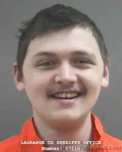 Mugshot of KIE LUKAS KRONTZ booked in Lagrange County, Indiana on March 18, 2026