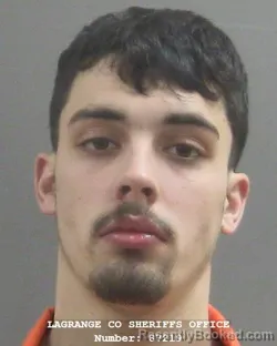 Mugshot of ETHAN JAMES SMITH booked in Lagrange County, Indiana on March 19, 2026