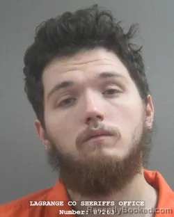 Mugshot of ISAYAH CASSIDY LEFAVE booked in Lagrange County, Indiana on March 25, 2026