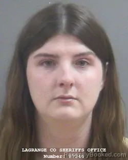 Mugshot of KORTTNI LAYNE DODD booked in Lagrange County, Indiana on April 19, 2026