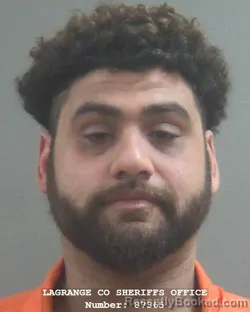 Mugshot of OMAR TORRES booked in Lagrange County, Indiana on April 22, 2026