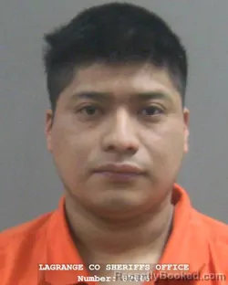 Mugshot of JOSE LUIS BAUTISTA PEREZ booked in Lagrange County, Indiana on May 9, 2026