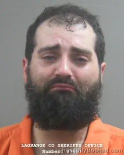 Mugshot of SHANE MATTHEW CADDELL booked in Lagrange County, Indiana on May 20, 2026