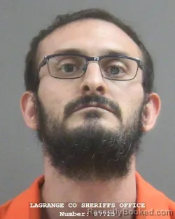 Mugshot of RYAN EDWARD ROHRER booked in Lagrange County, Indiana on June 27, 2026