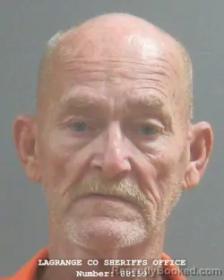Mugshot of Charles Donald Childress booked in Lagrange County, Indiana on September 7, 2026