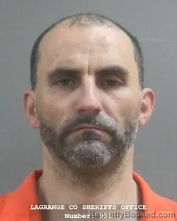 Mugshot of JEFFERY ARTHUR HARRINGTON booked in Lagrange County, Indiana on June 22, 2026