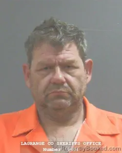 Mugshot of DERK ALLEN SARGENT booked in Lagrange County, Indiana on July 30, 2026