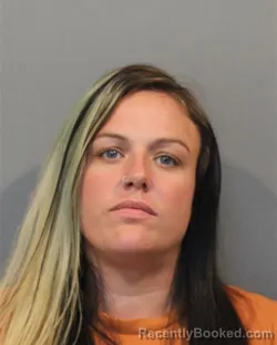 Mugshot of Brianna Lee Lebeau booked in Lake County, Indiana on August 27, 2026