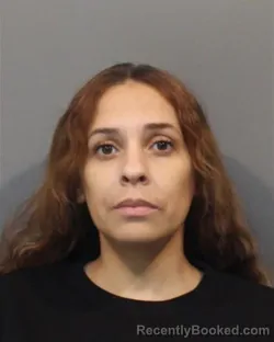 Mugshot of Paulina Crystal Espinosa booked in Lake County, Indiana on September 8, 2026