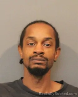 Mugshot of James Orlando Johnson booked in Lake County, Indiana on August 27, 2026