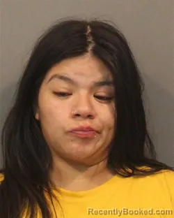 Mugshot of Claudia Isabel Diaz Perez booked in Lake County, Indiana on August 24, 2026