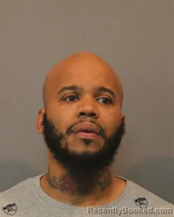 Mugshot of Dejuan Donte Stacker booked in Lake County, Indiana on August 28, 2026