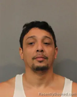 Mugshot of Frank Ruiz booked in Lake County, Indiana on August 22, 2026