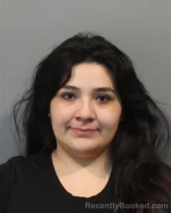 Mugshot of Benita Isela Lujan Diaz booked in Lake County, Indiana on September 14, 2026