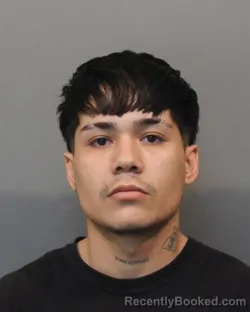 Mugshot of Bryan David Varela Colmenares booked in Lake County, Indiana on August 27, 2026