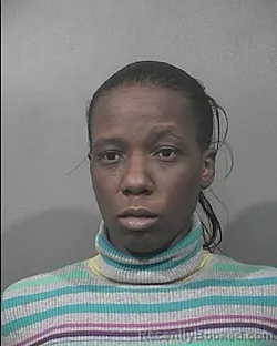 Mugshot of ELLA LASHUN HARDAWAY booked in Lake County, Indiana on April 22, 2026