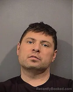Mugshot of David Davila booked in Lake County, Indiana on August 28, 2026