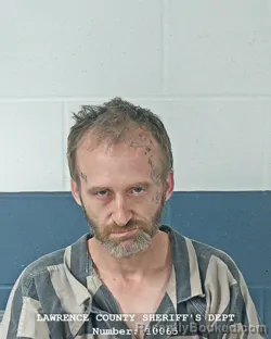 Mugshot of JOHNATHAN D MARTIN booked in Lawrence County, Indiana on March 24, 2026