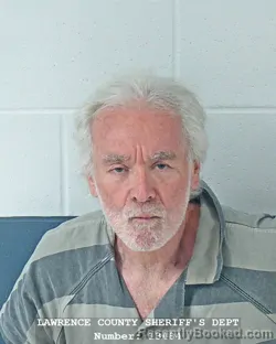 Mugshot of WILLIAM EDMUND MELVIN booked in Lawrence County, Indiana on May 31, 2026