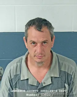 Mugshot of RYAN WAYNE TUDDY booked in Lawrence County, Indiana on March 18, 2026