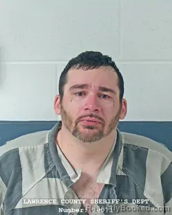 Mugshot of LEROY WALTER FRAZIER booked in Lawrence County, Indiana on March 25, 2026