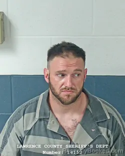 Mugshot of JOSHUA RYAN TURPIN booked in Lawrence County, Indiana on May 14, 2026