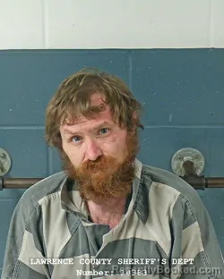 Mugshot of TANNER T BOX booked in Lawrence County, Indiana on March 21, 2026