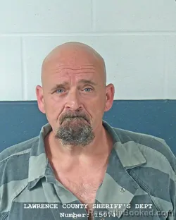Mugshot of BYRON PATRICK IRA booked in Lawrence County, Indiana on June 24, 2026