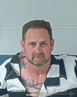 Mugshot of JEROLD W LEATHERMAN booked in Lawrence County, Indiana on March 28, 2026