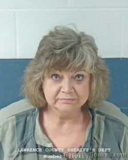 Mugshot of MICHELE LEANN SPOTTS booked in Lawrence County, Indiana on June 13, 2026
