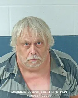 Mugshot of WALTER CHARLES ROOT booked in Lawrence County, Indiana on June 3, 2026
