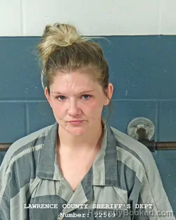 Mugshot of LAKESHA SHYANN COBB booked in Lawrence County, Indiana on April 2, 2026