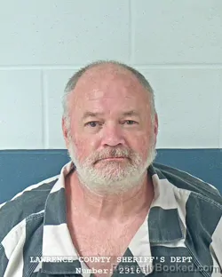 Mugshot of Steven R Thorp booked in Lawrence County, Indiana on August 19, 2026