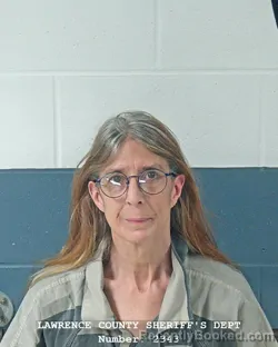 Mugshot of MISTY D WILSON booked in Lawrence County, Indiana on March 15, 2026