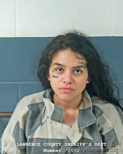 Mugshot of MACKENZIE JAMES HENDERSON booked in Lawrence County, Indiana on March 27, 2026