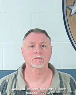 Mugshot of RICHARD RAY COTA booked in Lawrence County, Indiana on March 31, 2026