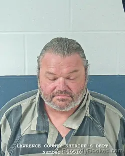 Mugshot of ROY D ALLEN booked in Lawrence County, Indiana on March 18, 2026