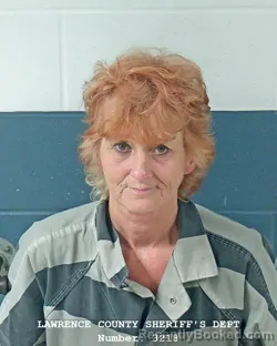 Mugshot of TRACY L CHENAULT booked in Lawrence County, Indiana on April 1, 2026