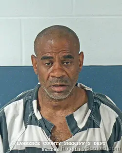 Mugshot of ROOSEVELT F HAWTHORNE booked in Lawrence County, Indiana on May 7, 2026