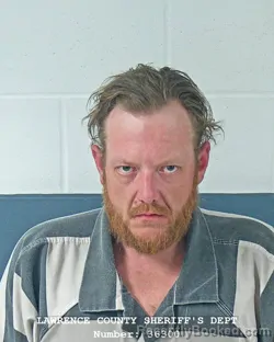 Mugshot of GREGORY SCOTT KING booked in Lawrence County, Indiana on April 3, 2026