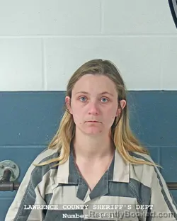Mugshot of REBECCA LYNN BAKER booked in Lawrence County, Indiana on May 14, 2026