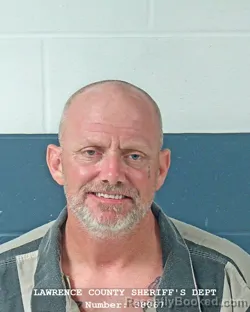 Mugshot of KENNY BRUCE BUCKNER booked in Lawrence County, Indiana on May 6, 2026